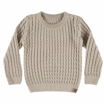 imagem SUETER TRICOT MINI LORD BEGE 3915