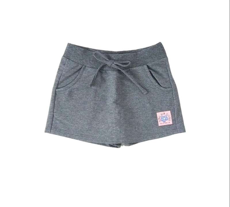 imagem SHORT SAIA FEMININO 47810 PULLA BULLA CINZA